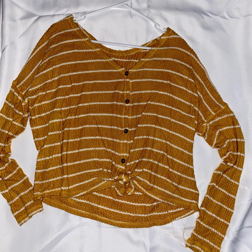 American Eagle Soft & Sexy Off The Shoulder Long Sleeve